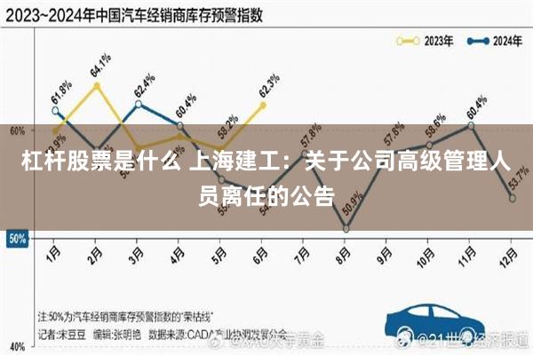 杠杆股票是什么 上海建工：关于公司高级管理人员离任的公告